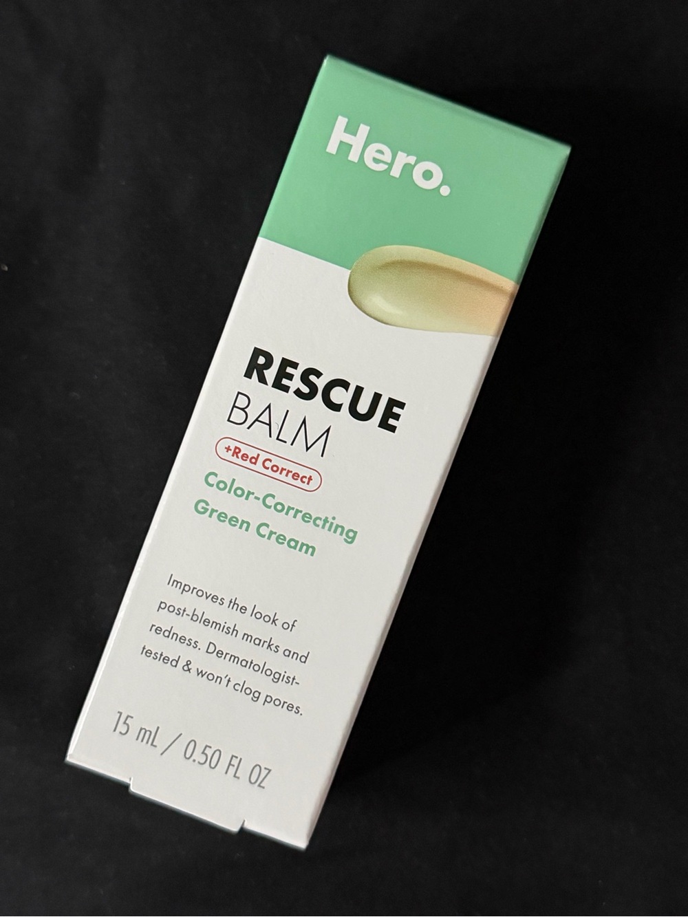 Hero Rescue Balm Color-Correcting Green Cream Concealer
